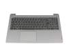 5CB1B69235 Original Lenovo Tastatur inkl. Topcase FR (französisch) schwarz/grau