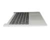 5CB1C19293 Original Lenovo Tastatur inkl. Topcase DE (deutsch) schwarz/silber mit Backlight