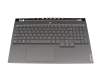 5CB1D05127 Original Lenovo Tastatur inkl. Topcase DE (deutsch) grau/grau mit Backlight