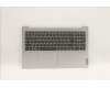 Lenovo 5CB1F27138 C-Cover with keyboard, Belgian, Cloud Grey, Non-FingerPrint, UK