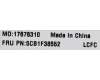 Lenovo 5CB1F38552 Tastatur inkl. Topcase ASM_BEL L82RF ST w/BU