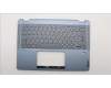 Lenovo 5CB1H80007 C-Cover with keyboard, Spanish, Stone Blue, Backlight, UK
