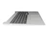5CB1J08791 Original Lenovo Tastatur inkl. Topcase DE (deutsch) schwarz/silber mit Backlight