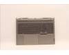 Lenovo 5CB1J23747 C-Cover with keyboard, Portuguese, Mineral Grey