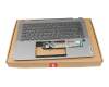 5CB1K20798 Original Lenovo Tastatur inkl. Topcase DE (deutsch) dunkelgrau/grau mit Backlight