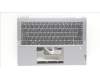 Lenovo 5CB1K20818 C-Cover with keyboard,Italian,Arctic Grey