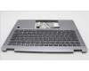 Lenovo 5CB1K20828 C-Cover with keyboard, French, Arctic Grey, US