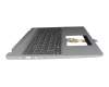 5CB1K60155 Original Lenovo Tastatur inkl. Topcase DE (deutsch) grau/grau (Arktik Grau)
