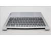 Lenovo 5CB1L10836 C-Cover with keyboard,US English Euro,Cloud Grey,Backlight,Non_Fingerprint