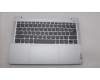 Lenovo 5CB1L10840 C-Cover with keyboard, Arabic, Cloud Grey, Backlight, Non-Fingerprint, US