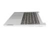 5CB1L10909 Original Lenovo Tastatur inkl. Topcase UK (englisch) schwarz/silber
