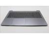 Lenovo 5CB1L27545 C-Cover with keyboard,German,Arctic Grey,Non_Backlight