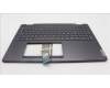 Lenovo 5CB1L31879 C-Abdeckung mit Tastatur, Skandinavien, Sturmgrau, Ohne_Fingerabdruckscanner