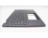 Lenovo 5CB1L31880 C-Abdeckung mit Tastatur, Portugiesisch, sturmgrau, Ohne_Fingerabdruckscanner