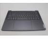 Lenovo 5CB1L39368 C-Abdeckung mit Tastatur, Arabisch, sturmgrau, Puresight-Logo, US