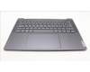 Lenovo 5CB1L39370 C-Abdeckung mit Tastatur, Belgisch, sturmgrau, GB