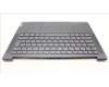 Lenovo 5CB1L39370 C-Abdeckung mit Tastatur, Belgisch, sturmgrau, GB