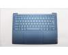 Lenovo 5CB1L39499 C-Abdeckung mit Tastatur, Belgisch, aquamarinblau, GB