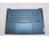 Lenovo 5CB1L40694 C-Abdeckung mit Tastatur, Skandinavien, Aquamarinblau