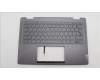 Lenovo 5CB1L40801 C-Abdeckung mit Tastatur, Italienisch, Sturmgrau, Ohne_Fingerabdruckscanner