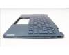 Lenovo 5CB1L40858 C-Abdeckung mit Tastatur, Deutsch, Aquamarinblau, Ohne_Fingerabdruckscanner