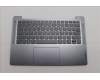 Lenovo 5CB1L49405 C-Abdeckung mit Tastatur, Englisch (US, Euro), arktisgrau, Hintergrundbeleuchtung, Ohne_Fingerabdruckscanner