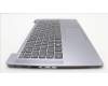 Lenovo 5CB1L49443 C-Abdeckung mit Tastatur, Französisch, arktisgrau, Ohne_Hintergrundbeleuchtung, Ohne_Fingerabdruckscanner