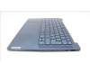 Lenovo 5CB1L50360 C-Abdeckung mit Tastatur, Englisch (GB), Aquamarinblau, Ohne Puresight-Logo