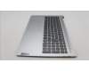 Lenovo 5CB1L50483 C-Cover with keyboard,UK English,Cloud Grey,Backlight,Non_Fingerprint
