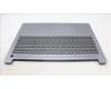 Lenovo 5CB1L50982 C-Abdeckung mit Tastatur, Belgisch, arktisgrau, Hintergrundbeleuchtung, Fingerabdruck, GB