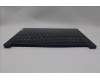 Lenovo 5CB1L53332 C-Abdeckung mit Tastatur, Skandinavien, tiefblau, Ohne_Hintergrundbeleuchtung, Ohne_Fingerabdruckscanner