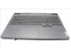 Lenovo 5CB1L54628 C-Cover with keyboard,Greek,Onyx Grey,RGB Backlight