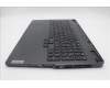 Lenovo 5CB1L54641 C-Abdeckung mit Tastatur, Spanisch, Onyxgrau, RGB-Hintergrundbel.