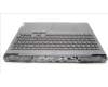 Lenovo 5CB1L54653 C-Cover with keyboard,US English Euro,Onyx Grey,White Backlight