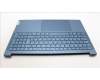 Lenovo 5CB1L55143 C-Abdeckung mit Tastatur, Belgisch, aquamarinblau, GB