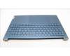 Lenovo 5CB1L55162 C-Abdeckung mit Tastatur, Skandinavien, Aquamarinblau