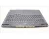 Lenovo 5CB1L56037 C-Abdeckung mit Tastatur, Tschechisch/Slowakisch, sturmgrau, Hintergrundbeleuchtung, GB