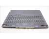 Lenovo 5CB1L60066 C-Cover with keyboard, Slovenian, Storm Grey, RGB Backlight, UK