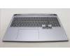 Lenovo 5CB1L60091 C-Cover with keyboard,Nordic,Mineral Grey,Backlight