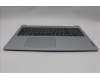 Lenovo 5CB1L64539 C-Cover with keyboard, UK English, Cloud Grey, Backlight, Non_FingerPrint