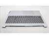Lenovo 5CB1L66528 C-Abdeckung mit Tastatur, Skandinavien, Wolkengrau, Hintergrundbeleuchtung, Ohne_Fingerabdruckscanner