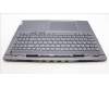 Lenovo 5CB1L68962 C-Cover with keyboard,Ukraine,Storm Grey,Backlight,Fingerprint