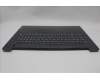 Lenovo 5CB1L74833 C-Abdeckung mit Tastatur, Bulgarisch, Eisengrau, Fingerabdruck, GB