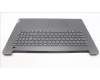 Lenovo 5CB1L74834 C-Abdeckung mit Tastatur, Belgisch, Eisengrau, Fingerabdruck, GB