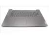 Lenovo 5CB1L74854 C-Cover with keyboard, Slovenian, Iron Grey, Fingerprint, UK