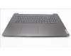 Lenovo 5CB1L79616 C-Abdeckung mit Tastatur, Englisch (GB), Eisengrau, Fingerabdruck