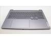 Lenovo 5CB1L79683 C-Cover with keyboard, Belgian, Arctic Grey, UK