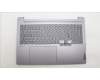 Lenovo 5CB1L79703 C-Abdeckung mit Tastatur, Portugiesisch, arktisgrau