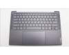 Lenovo 5CB1L80275 C-Cover with keyboard, English, Storm Grey, US
