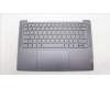 Lenovo 5CB1L80279 C-Cover with keyboard, French, Storm Grey, US